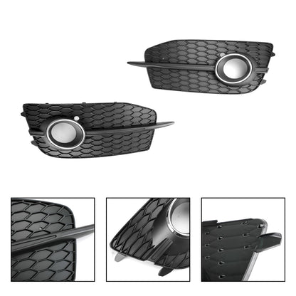 2012-2014 Audi Q3 S-Line 8U0807681DSP9 2PCS Bumper Fog Light Grill