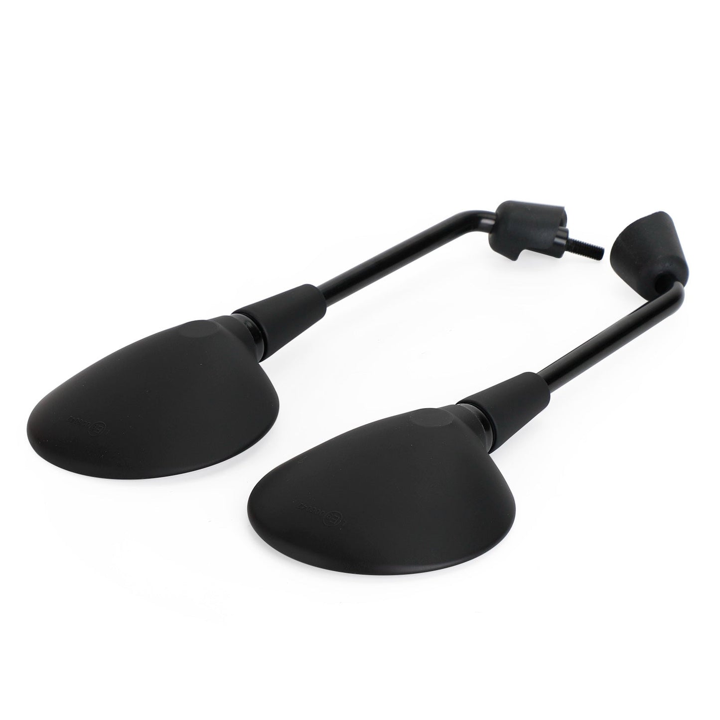 Paire de rétroviseurs noirs pour Vespa Primavera 50 125 150 2T 4T Elettrica