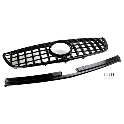 2015-2019 Mercedes Benz Vito W447 111CDI 114CDI 116CDI 119CDI GT Stlye Front Bumper Grill Gloss Black Grill
