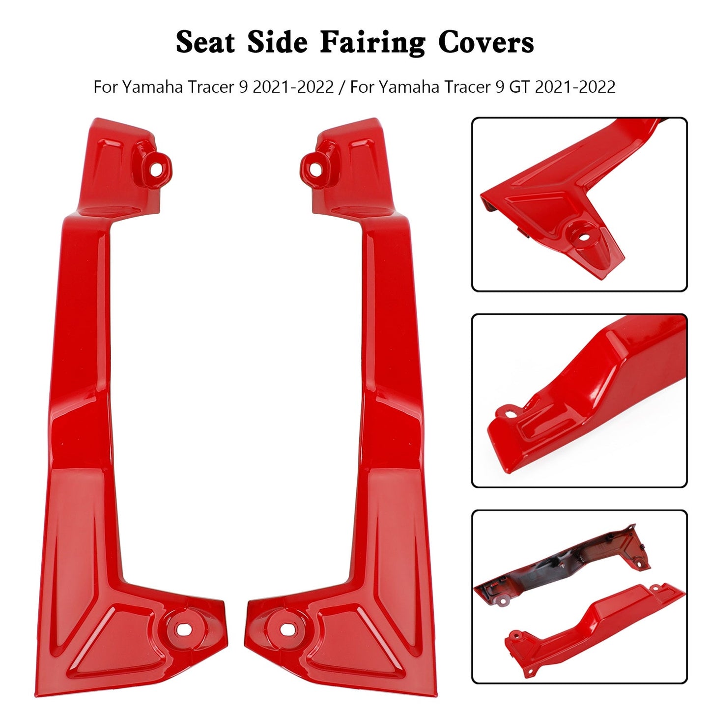 Cubiertas laterales del asiento trasero para Yamaha Tracer 9 GT 2021-2022