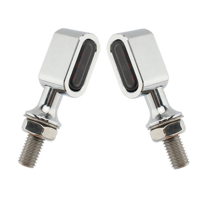 Sportster Touring Dyna Softail LED Rear Mini E Mark Turn Signal Indicator Assosary