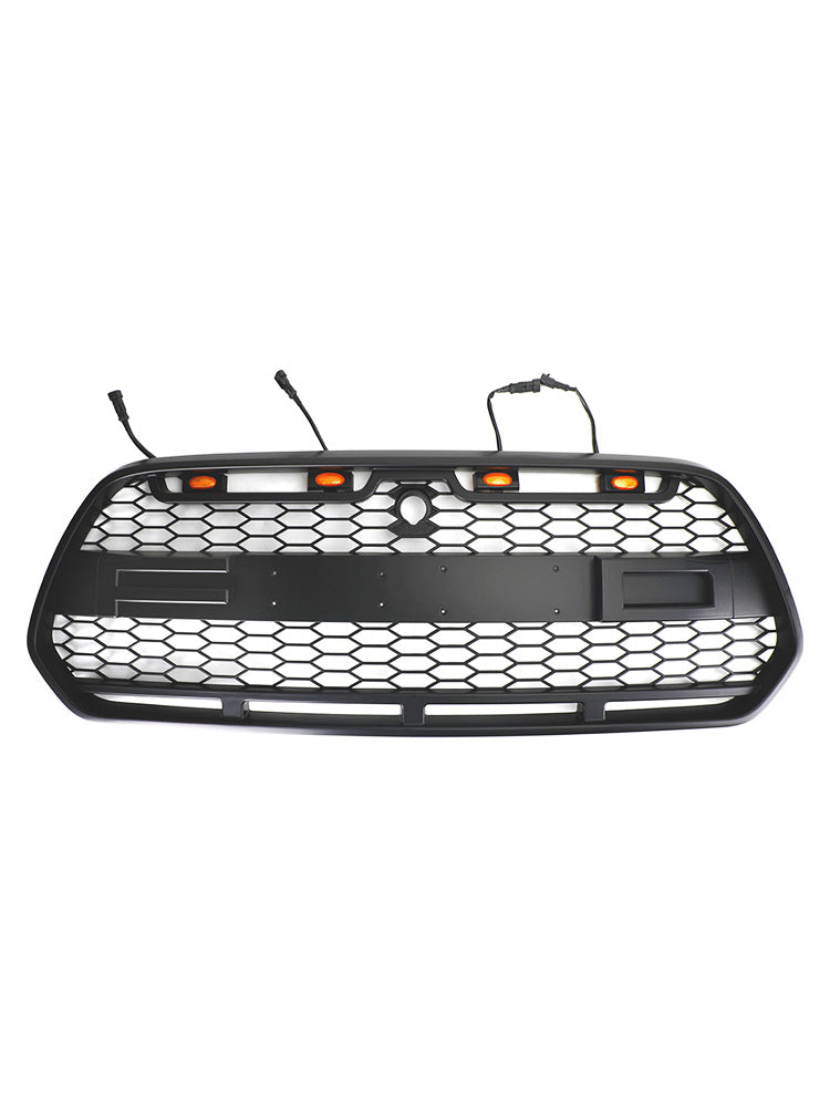 2015-2018 Ford Transit MK8 Front Bumper Grille Grill w/LED Raptor Style Matt Black Generic