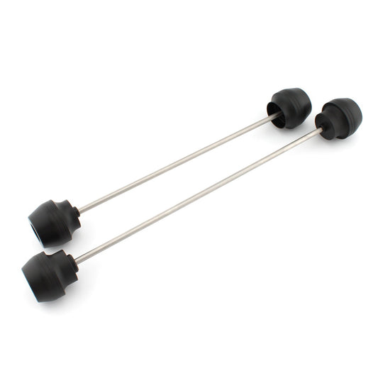 Curseur de fourche avant et arrière CNC noir pour Yamaha Tenere 700 20-21