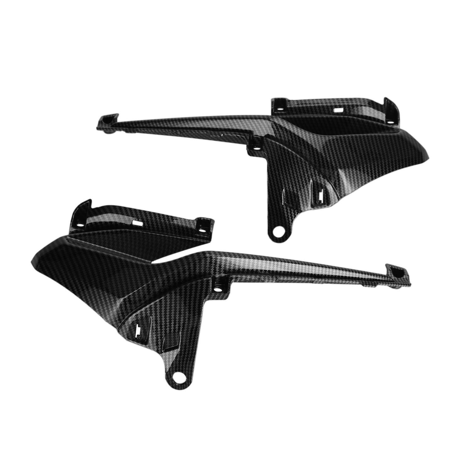 Paneles laterales de la cubierta de ventilación de entrada de aire compatibles con Honda CBR500R 2019-2021 Carbono