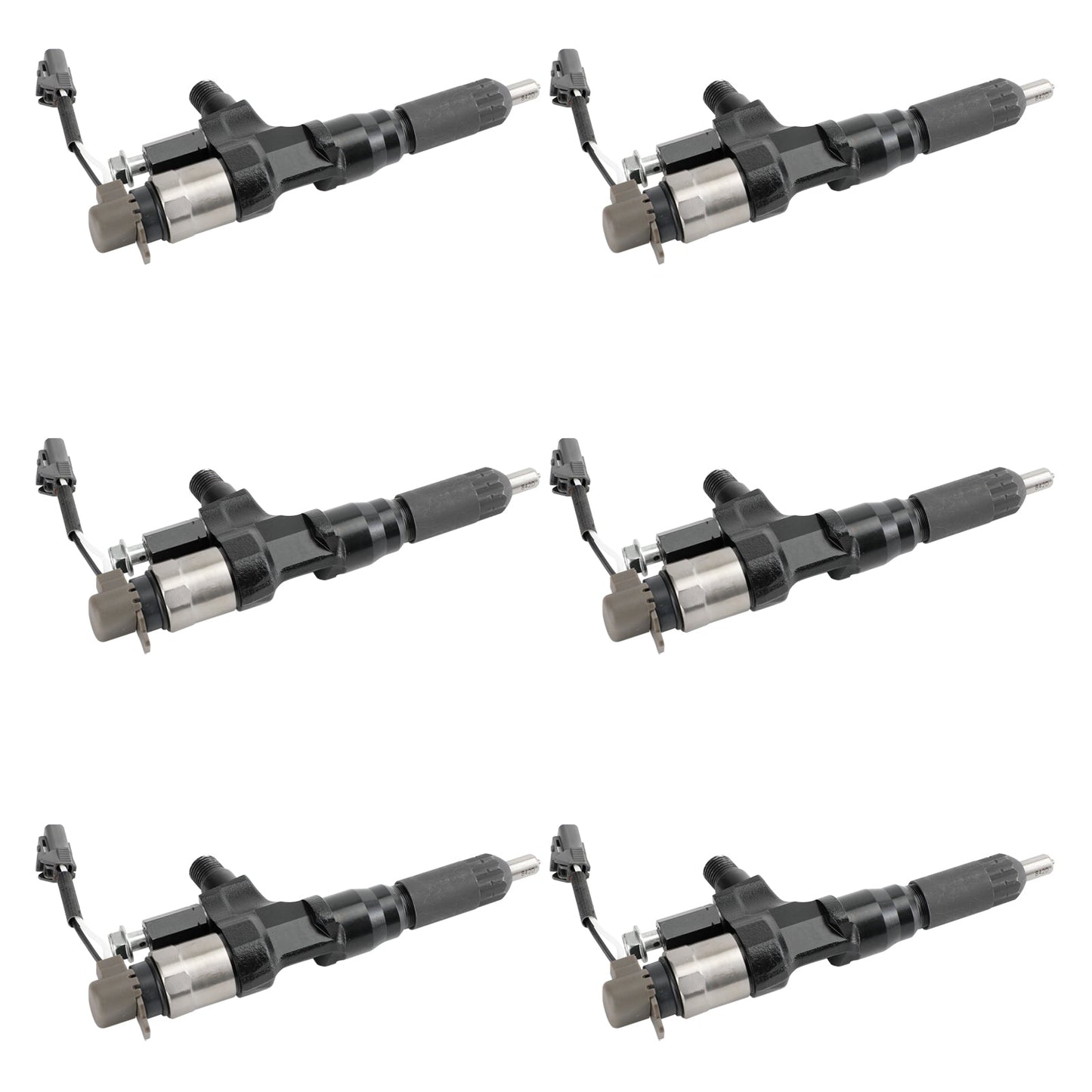 Injecteurs de carburant Hino 3,8 L 4,7 L 5,0 L 6,5 L 7,7 L 6 pièces 095000-6593 CB84034501S 095000-6594
