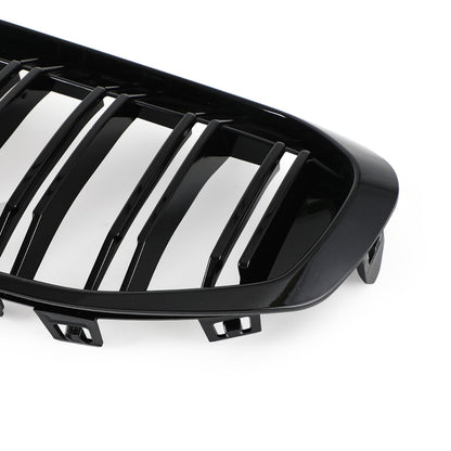 2019-2023 BMW F40 118i 120i M135i 1-Series Front Replacement Hood Grill Gloss Black Grille