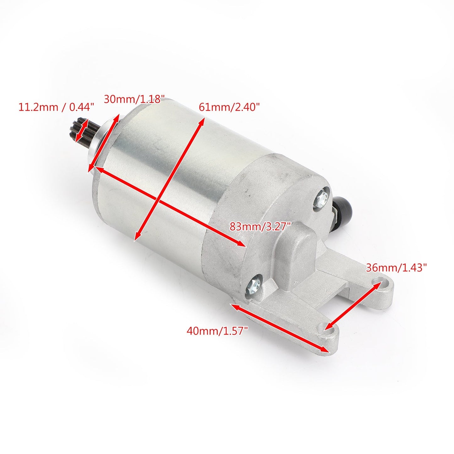 New Starter For Derbi GPR125 Senda SM125 Terra 04-16 / Aprilia RS4 125 58143R Assosary