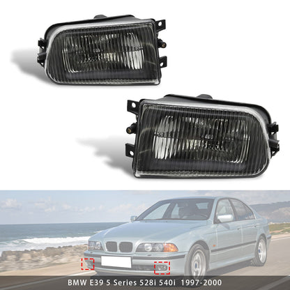 1998-2002 BMW Z3 Pair Front Bumper Fog Light Lamps Without Bulbs 63178360575 63178381977
