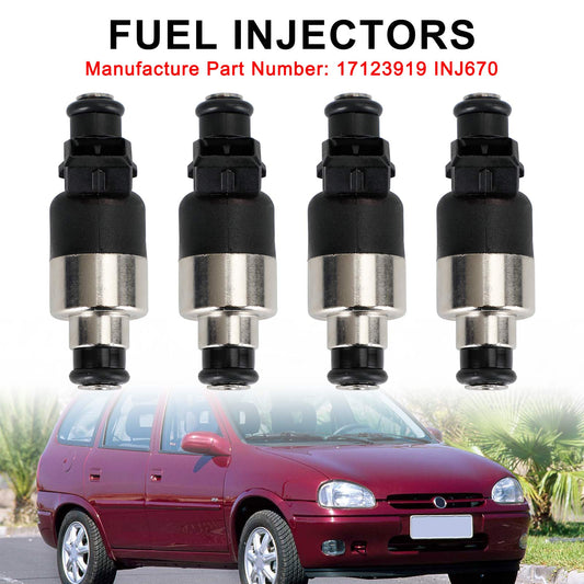 17123919 INJ670 Fuel Injectors Fit 1996-1998 Chevrolet Corsa