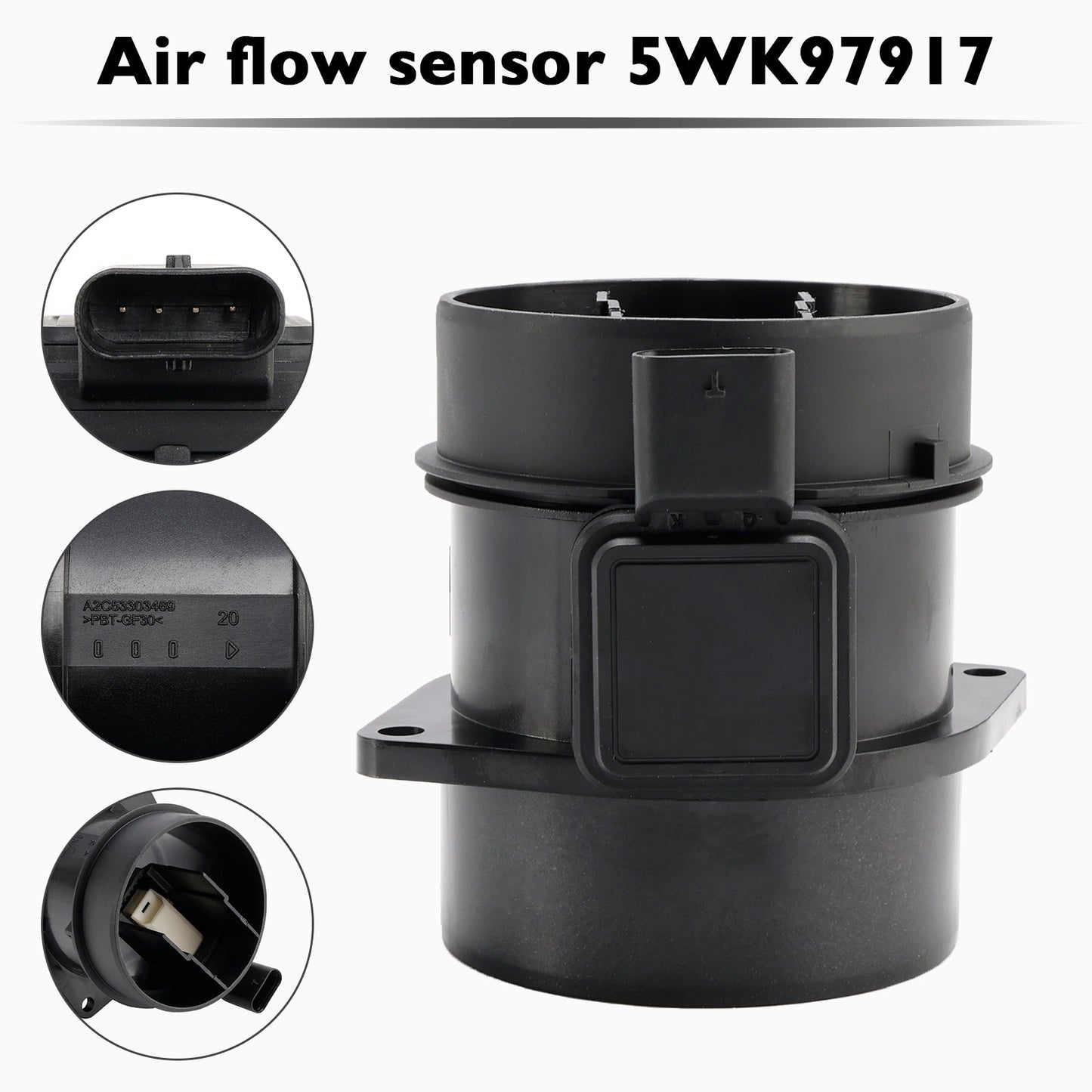1995-2006 Mercedes Benz Sprinter 903 316 Mass Air Flow Meter Sensor 5WK97917