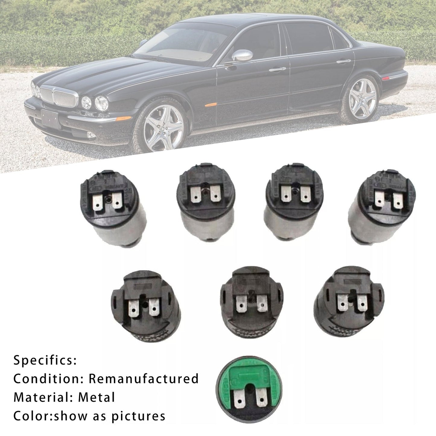 Ensemble de solénoïdes de transmission 5HP24 générique pour Jaguar XK8 V8 4.0L 1997-2002