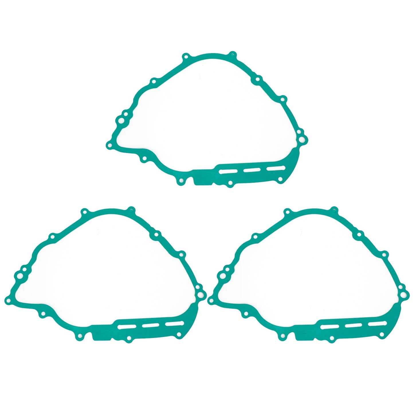 3 juntas de tapa de estator de motor izquierdo para Yamaha Rhino 700 YXR700F (2008-2013)