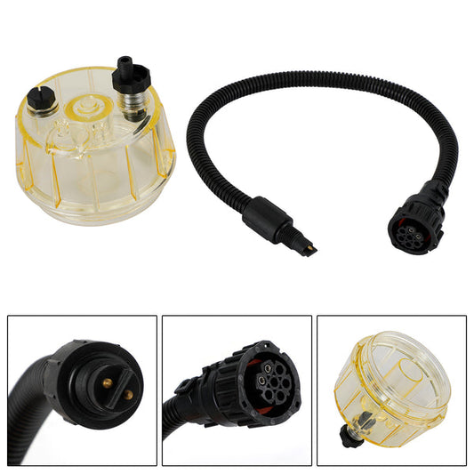 Oil Water Separator Sensor With Filter Cup For Volvo 210 Excavator