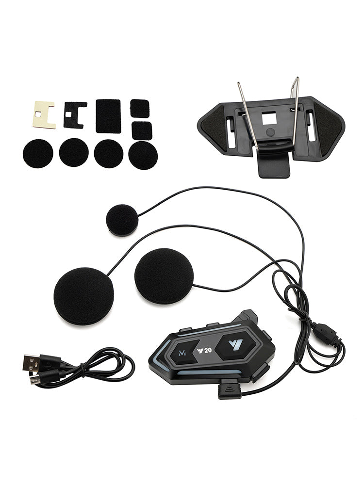 Casque Bluetooth sans fil universel Y20 pour moto