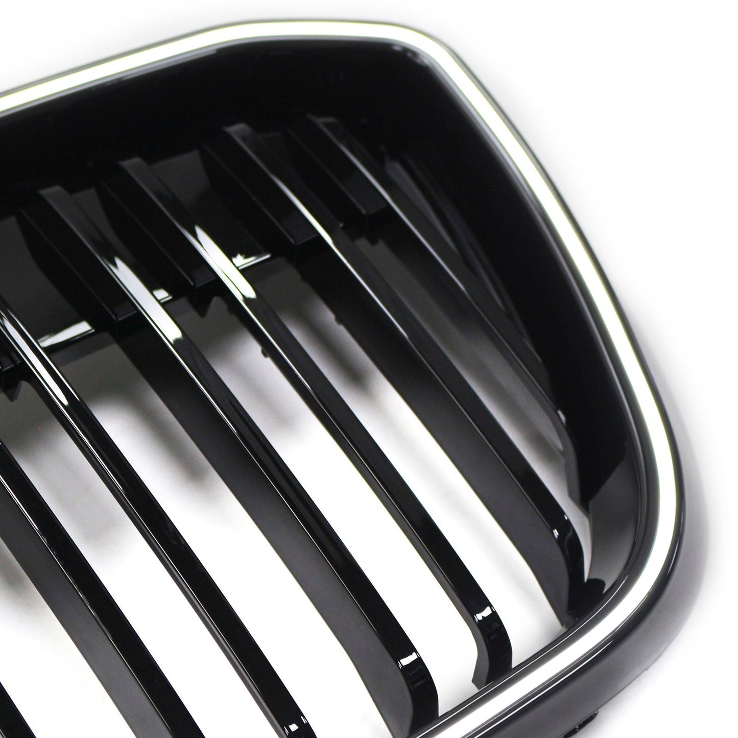 2022-2024 BMW IX3 G08 LCI Double Slat Black Front Kidney Grill Grille