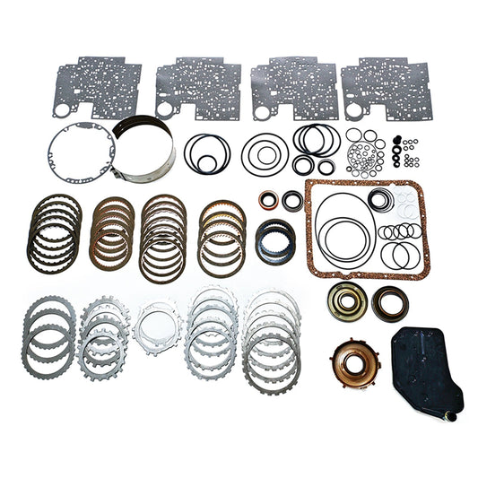 Kit de reconstruction de transmission Super Master (2004 et plus) avec aciers et pistons 4L60E W74008GAP