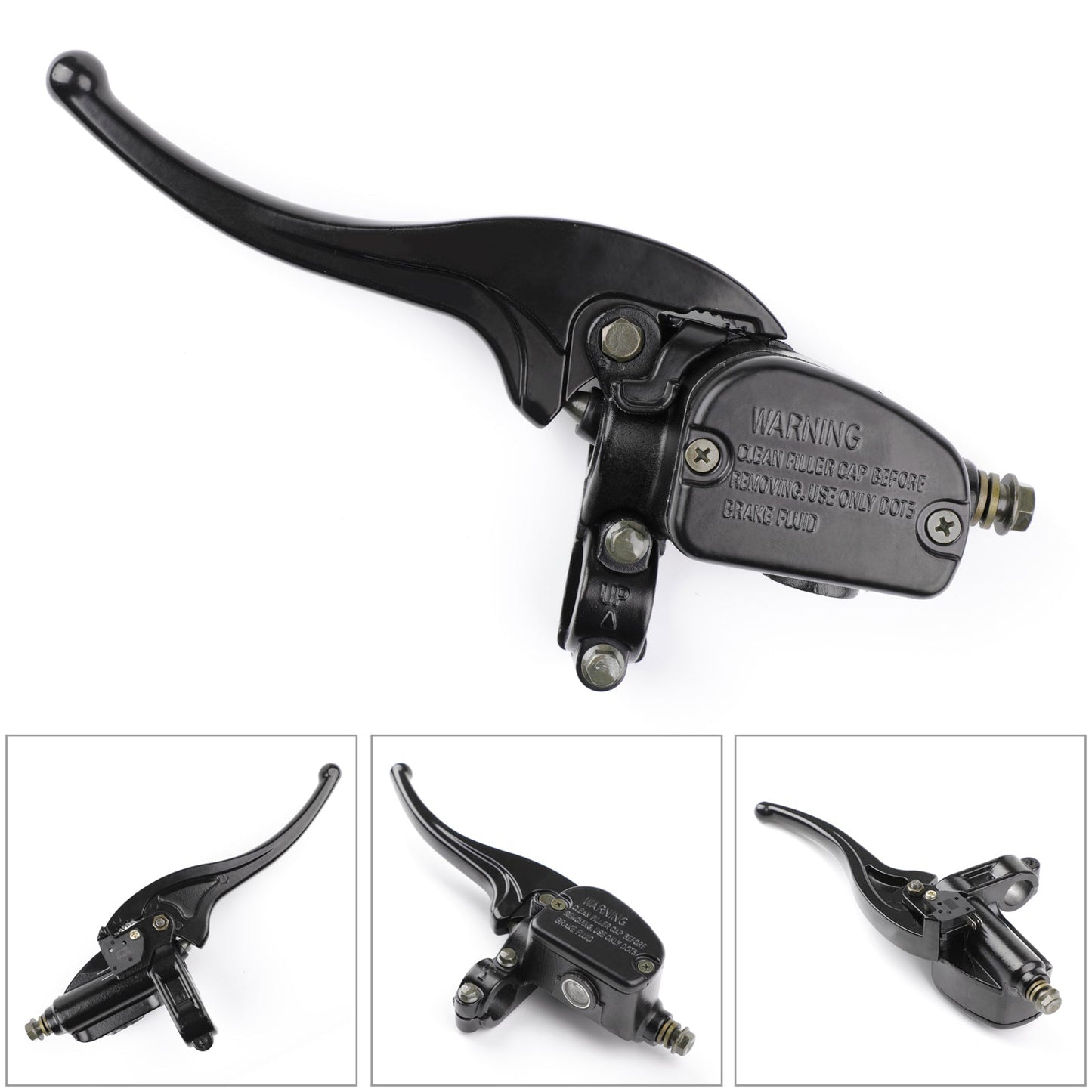 Levier de maître-cylindre de frein avant gauche pour Polaris Sportsman XP 850 2009-2014 Scrambler 500 4x4 2003-2012 Big Boss 400L 6X6 1994-1997 Trail Blazer 330 2008-2013