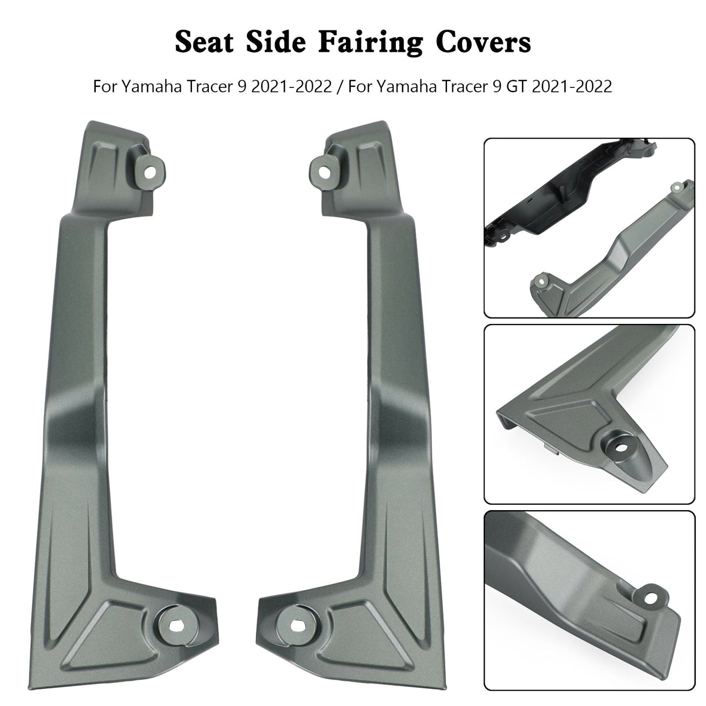 Cubiertas laterales del asiento trasero para Yamaha Tracer 9 GT 2021-2022
