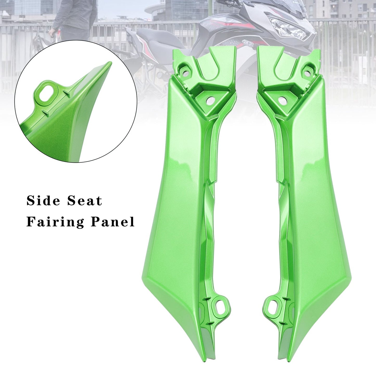 Panel de carenado del asiento lateral Kawasaki Versys 650 KLE650 22-24