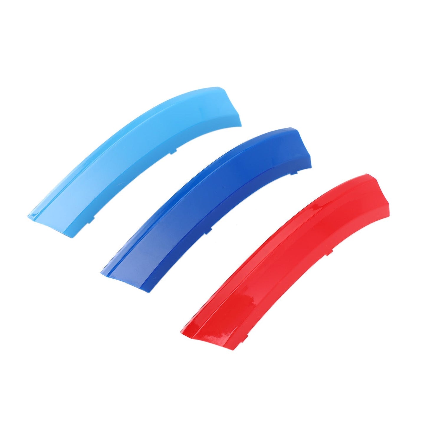 Bandes de protection de calandre avant tricolores pour BMW X5 2008-2013