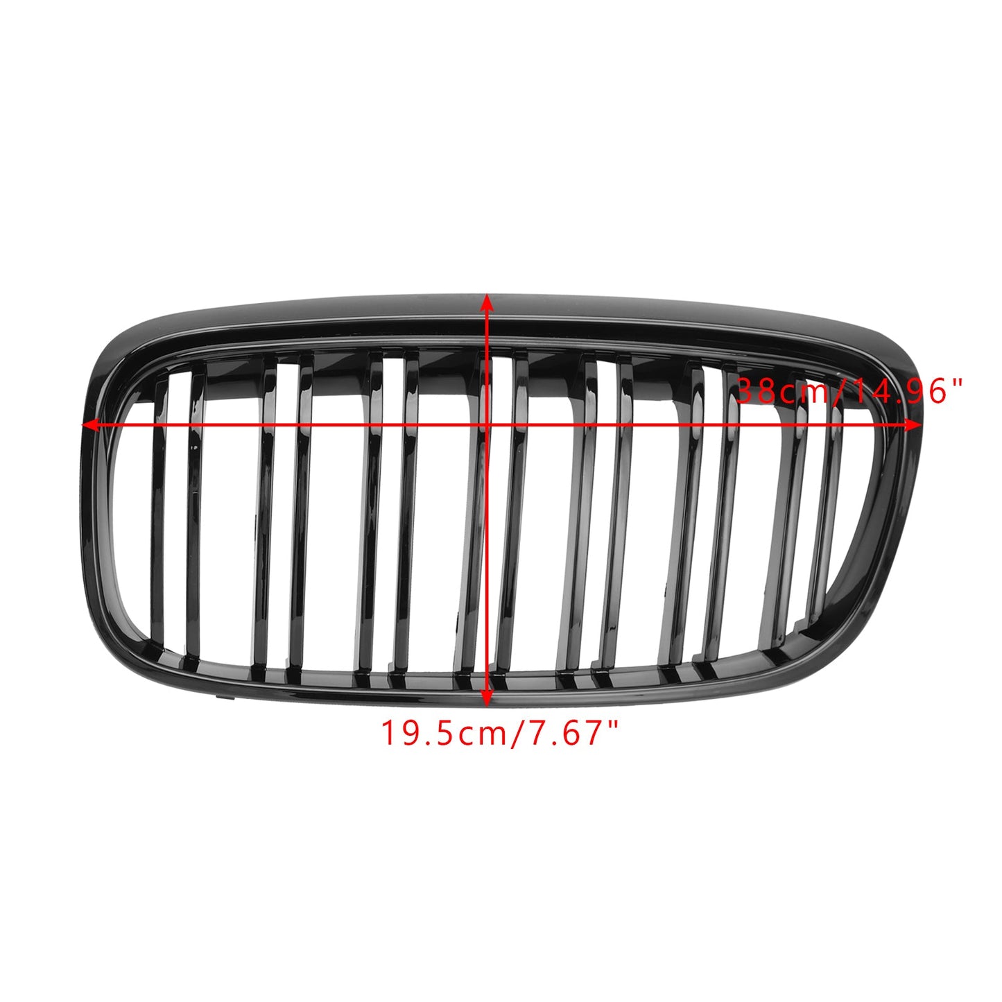 2015-2018 BMW 2 Series F45 F46 218d/220d/218i/M240i Pre-Facelift Front Grill Gloss Black Grille