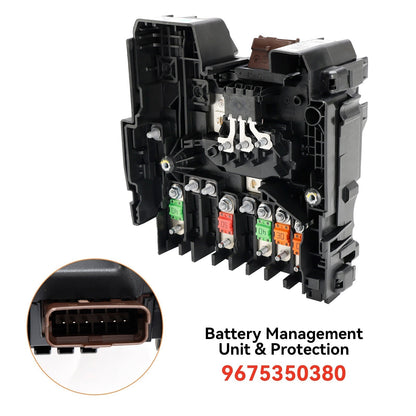 2013+ Peugeot 308 II &SW II 1.2 VTi, 1.2 THP, 1.6 VTi, 1.6 THP, 1.6 GT, 1.6 PureTech, 1.6 GTi, 1.5 BlueHDi Fuse Box Voltage Module 9675350380 9675350285 Generic
