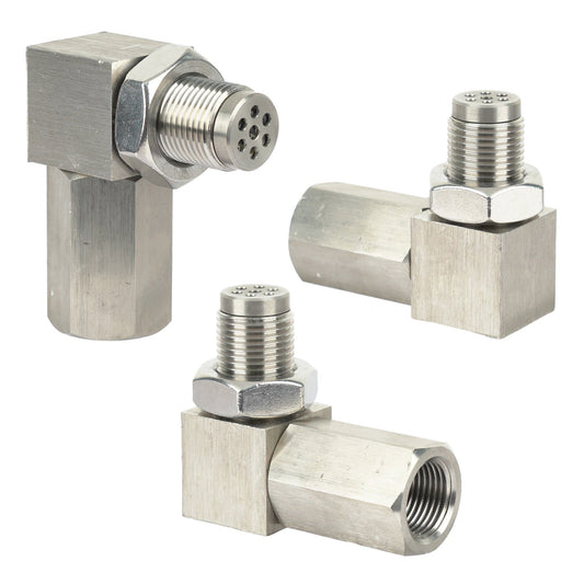 Espaciador de sensor de O2 de 90 grados, luz de verificación del motor, tapón CEL, miniconvertidor catalítico de oxígeno, accesorio 