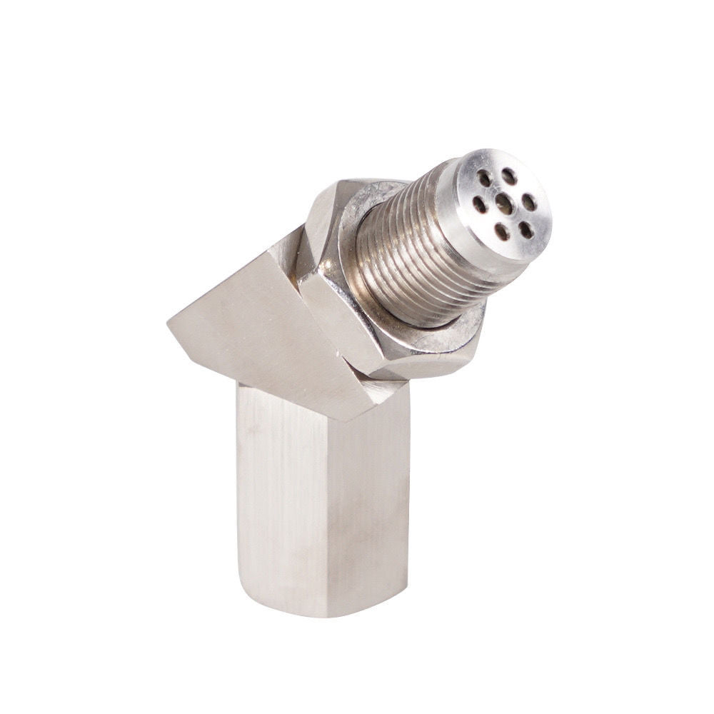 Mini Catalytic Converter 135 Degree O2 Sensor Eliminator CEL Check Engine Light Adapter M18X1.5