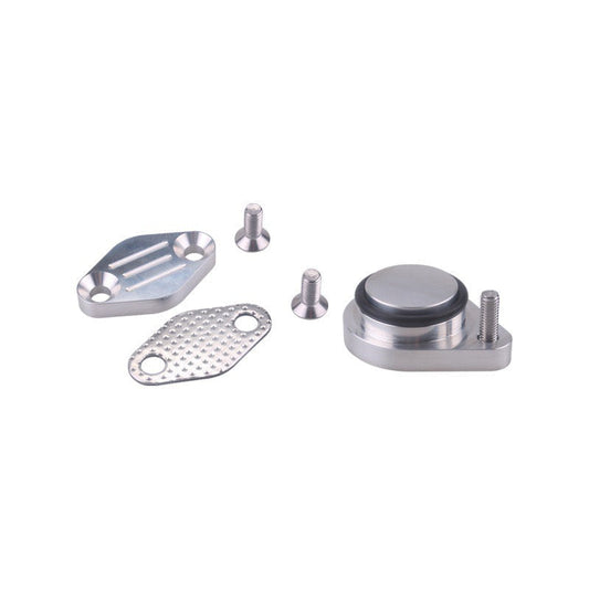 Bouchon de suppression EGR en alliage d'aluminium pour LS Silverado 4,8 L, 5,3 L, 6,0 L, plaque de retrait du bloc d'échappement d'admission