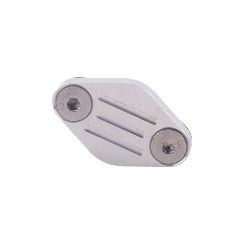 Bouchon de suppression EGR en alliage d'aluminium pour LS Silverado 4,8 L, 5,3 L, 6,0 L, plaque de retrait du bloc d'échappement d'admission