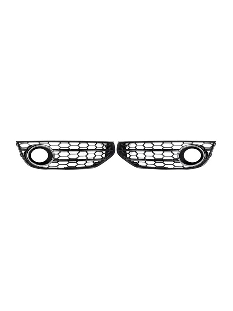 2010-2015 Audi A4 Allroad B8 Chrome Front Bumper Honeycomb Fog Grille Cover
