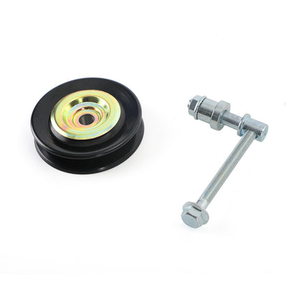 1999-2006 Toyota Landcruiser HZJ79. 1HZ Diesel Air Con Belt Idler Pulley And Mounting Bolt 88440-35040