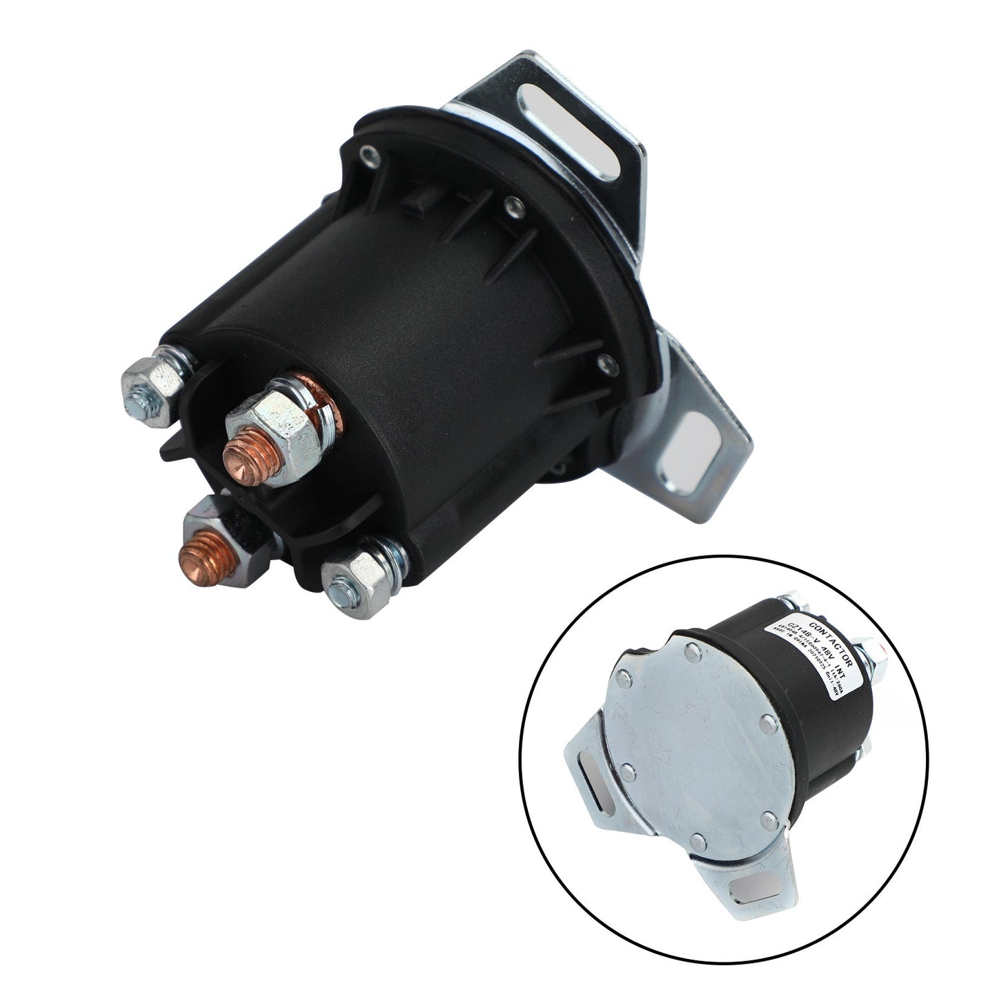 Solenoide de 48 V compatible con carritos de golf eléctricos EZGO RXV (años 2008 y posteriores) 624317