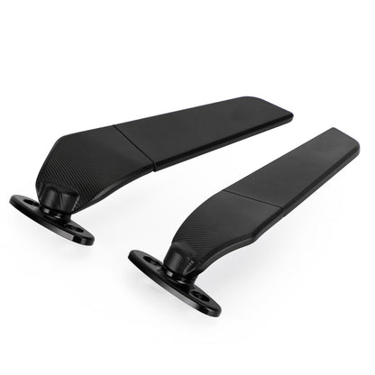 2001-2019 Suzuki GSXR 600 Adjustable Wing Fin Rearview Mirrors