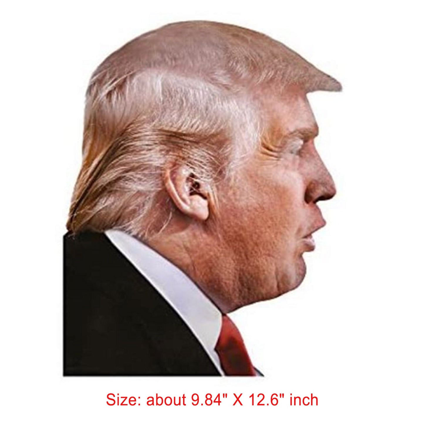 Calcomanía para ventana de coche, elección presidencial de Trump 2020, lado del pasajero, persona derecha