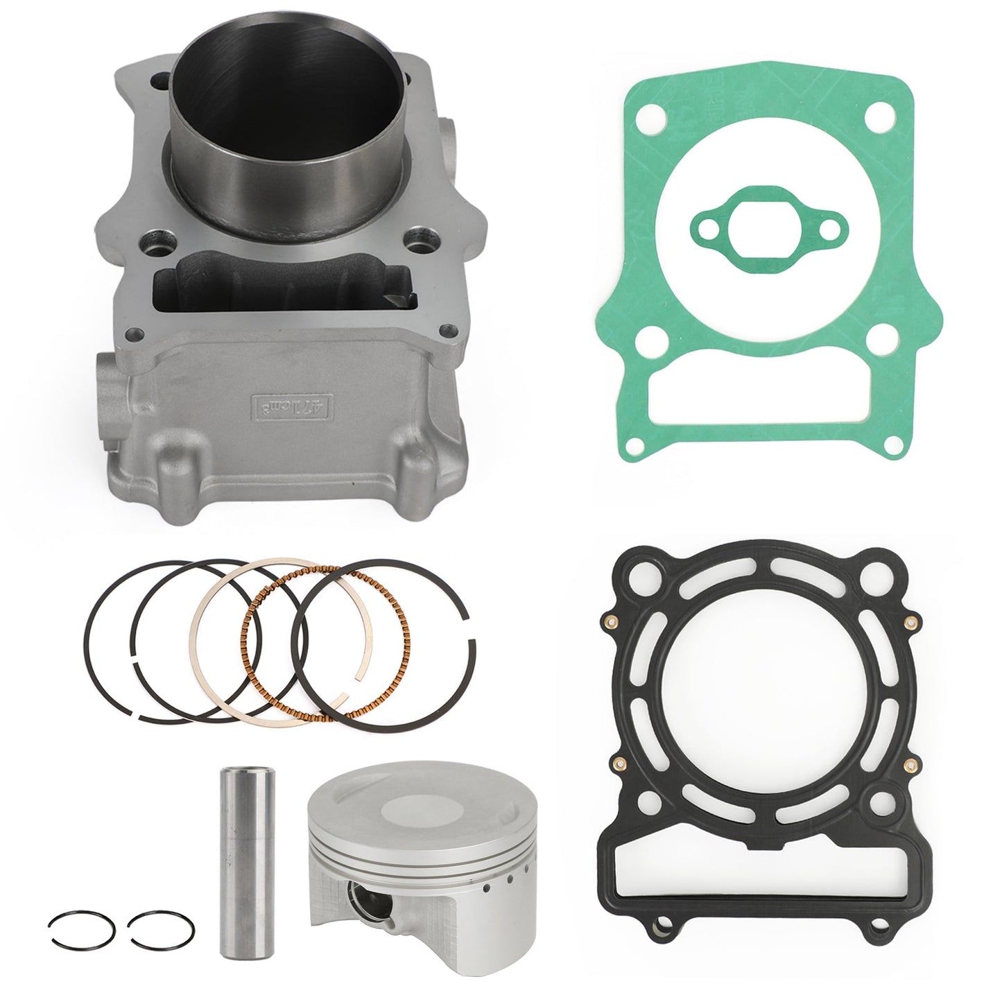 84.5mm 471CC Jug Cylinder Piston Gasket For HiSUN MSU TSC Cub Cadet 500cc Top End Kit