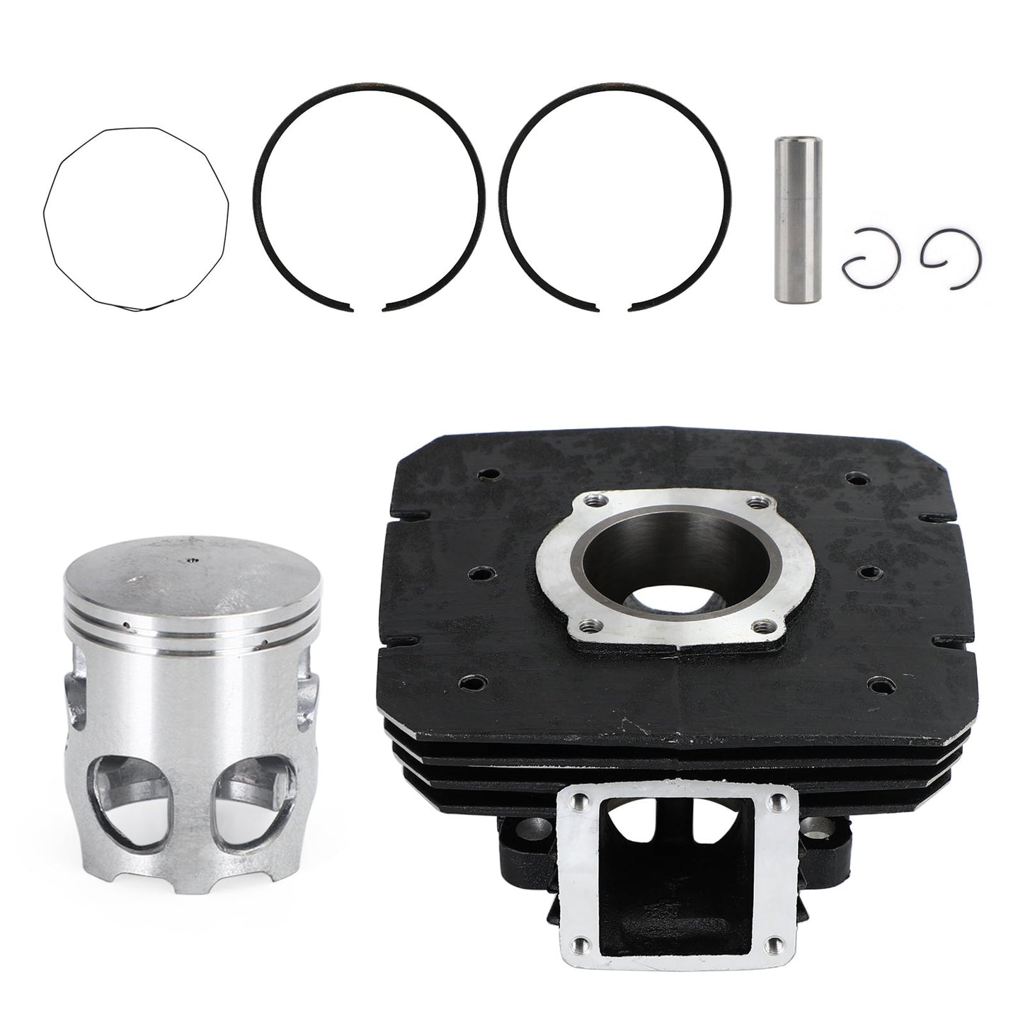 Kit piston et segments de cylindre 58 mm pour Yamaha RX135, RXK135 et RX-KING 135