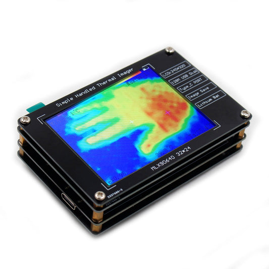 Cámara termográfica digital MLX90640 de 2,8" con sensor de temperatura infrarrojo.