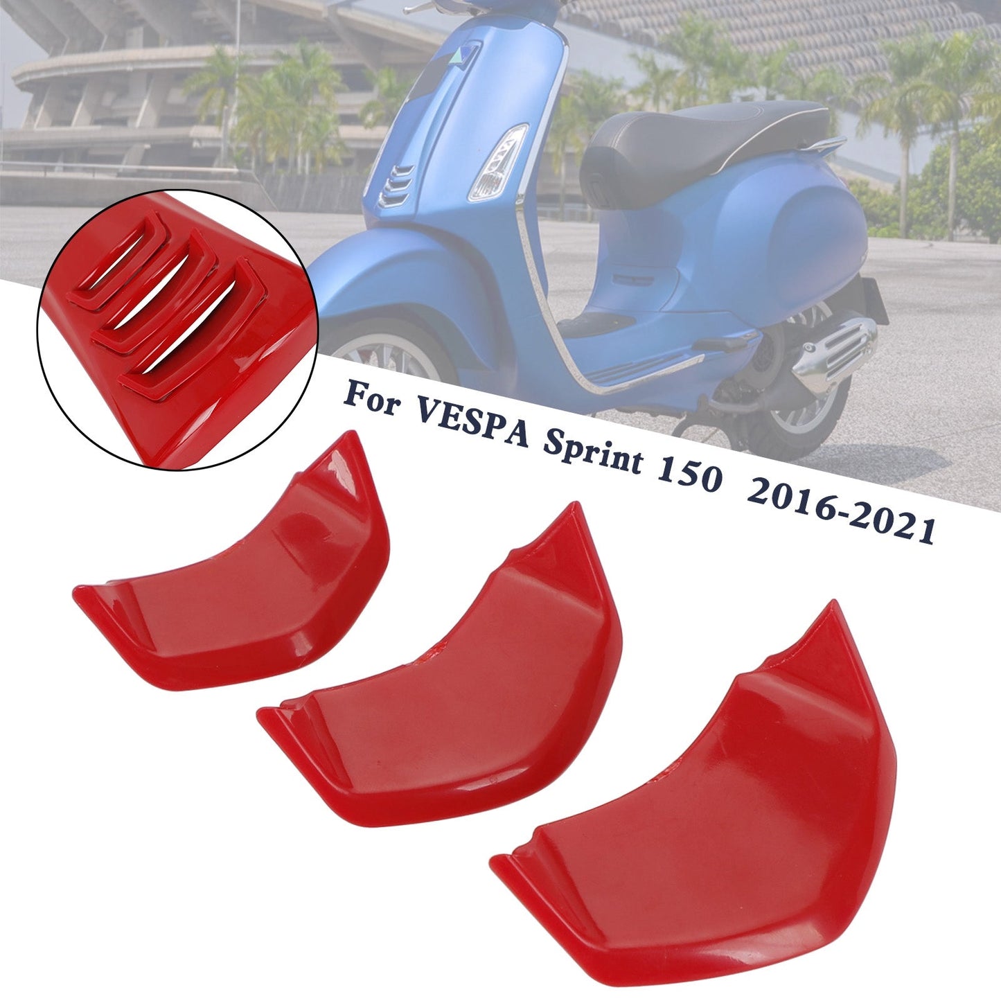 Cubierta decorativa delantera de bocina para VESPA Sprint Primavera 125/150 2014-2021