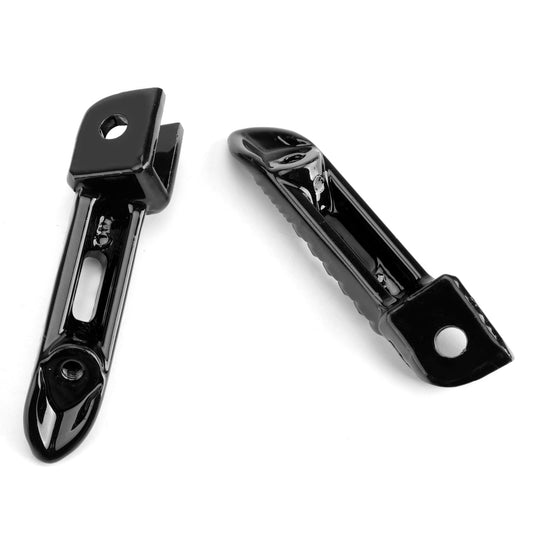 Repose-pieds avant noir pour Suzuki GSXR600 GSXR750 et GSXR1000 06-14