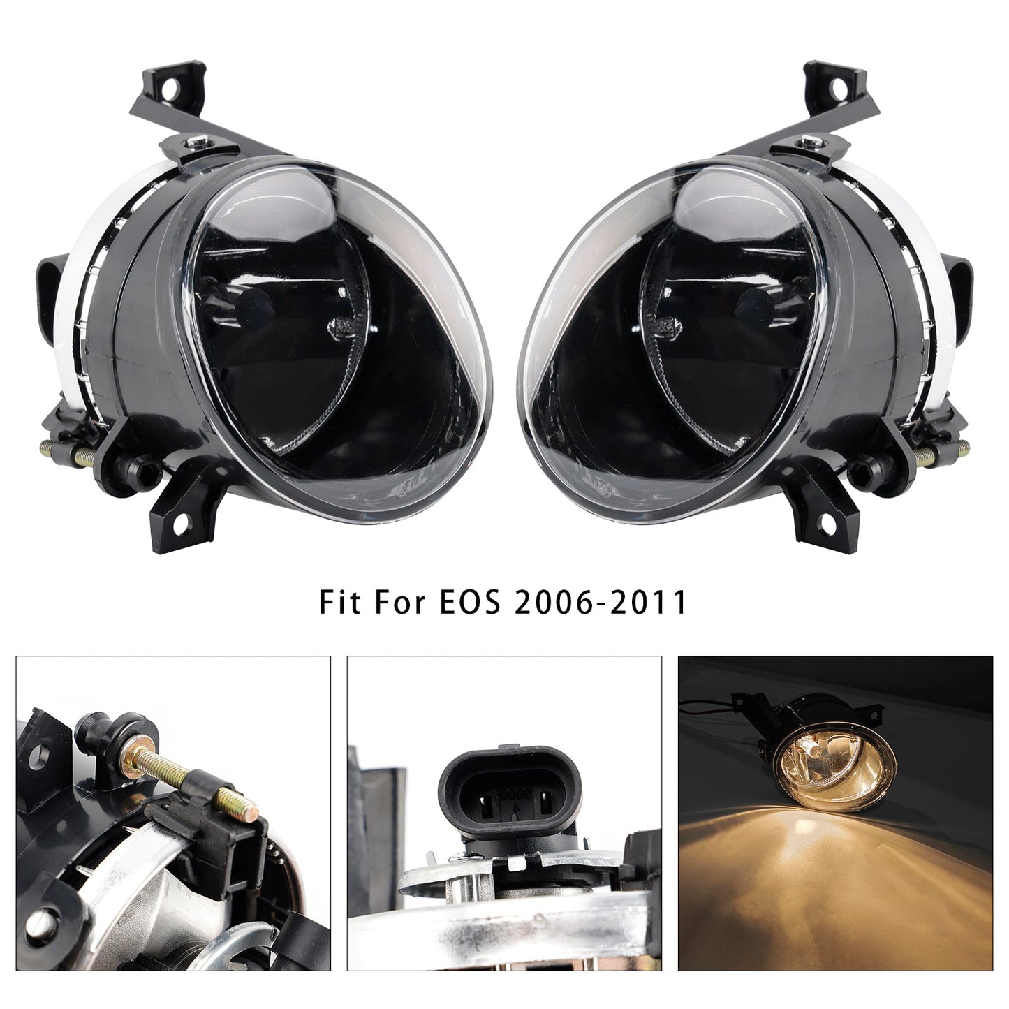 2010-2014 Polo 1T0941699C Pair Front Fog Light