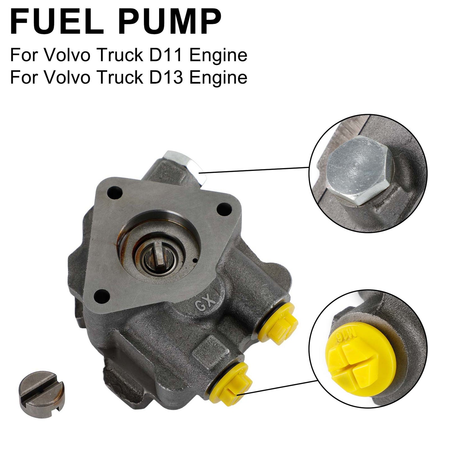 Pompe à carburant Volvo VN VNL VHD série D11 D13 D16 moteur 85103778 20997341 15029990 11128165