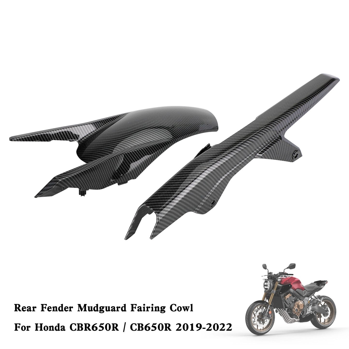 Carénage de garde-boue arrière pour Honda CBR650R CB650R 2019-2022
