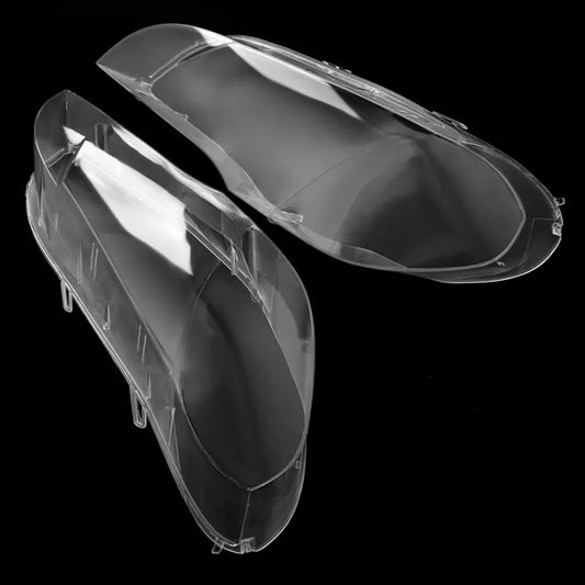 2007-2013 BMW X5 E70 2PCS Clear Headlight Lens Cover Headlamp Left + Right 63117288996 63117288998