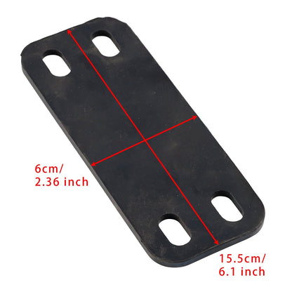 Peterbilt 359 Cab Lower Exhaust Stack Bracket Stainless 14-12998