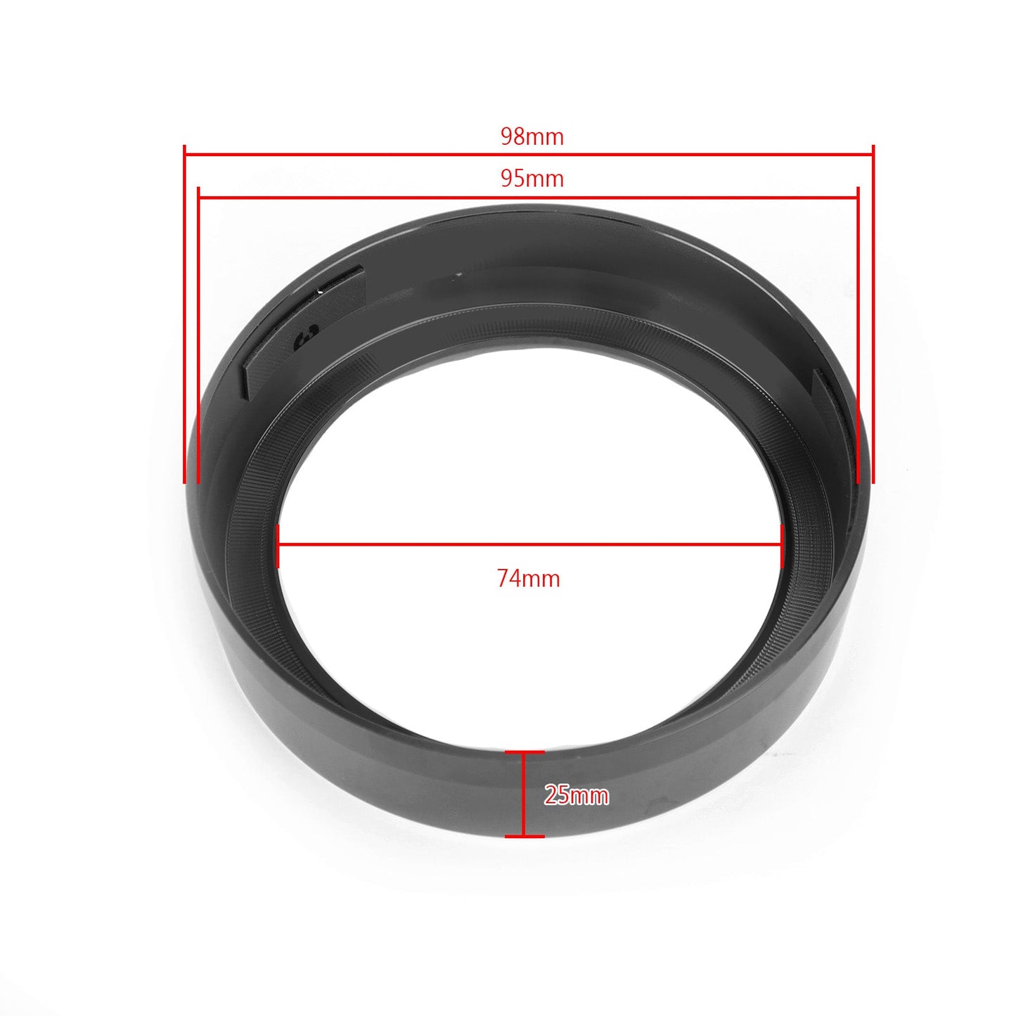 Embellecedor de velocímetro de aluminio para BMW R Nine T Scrambler Urban 17-21