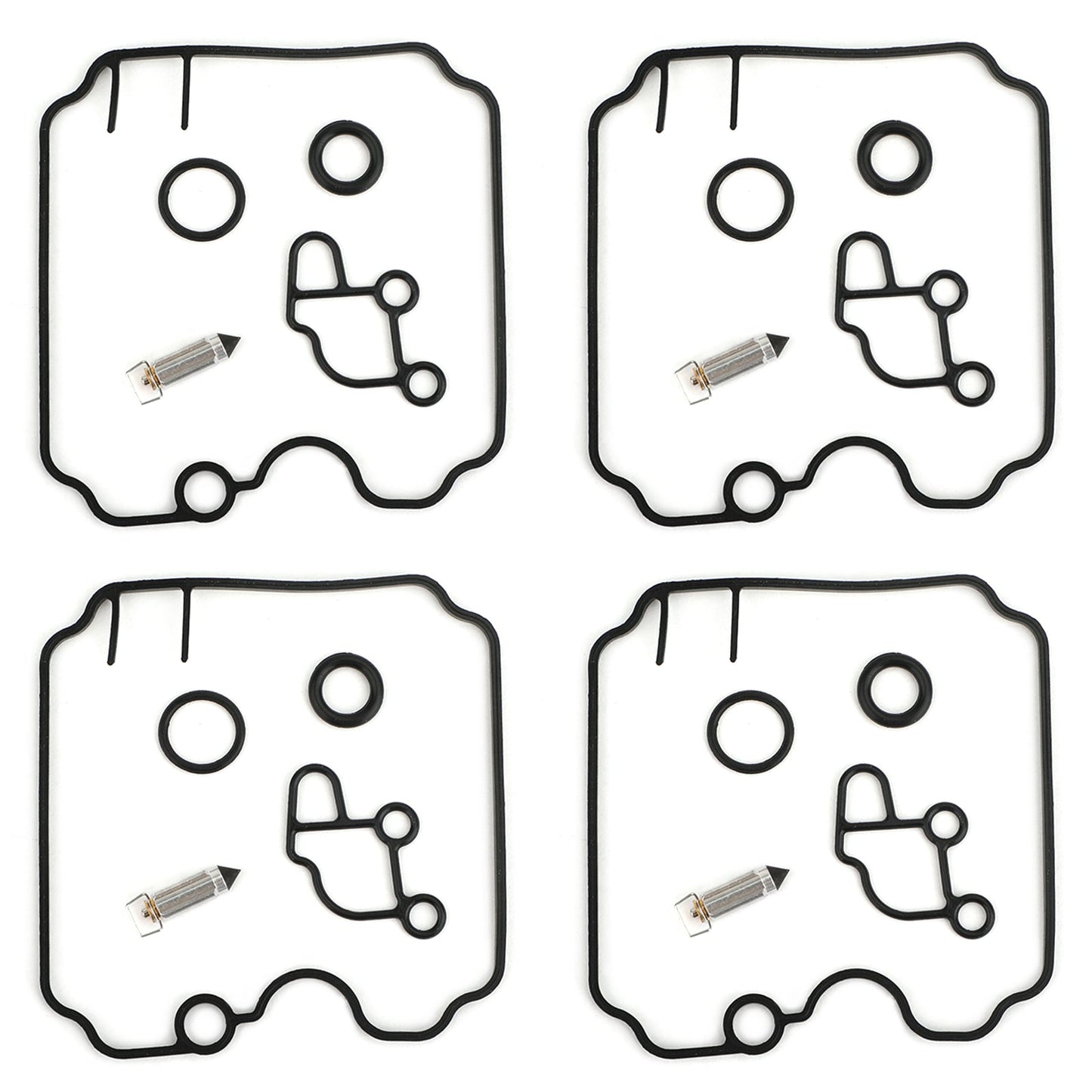 Kit de reparación y reconstrucción de carburador (4 juegos) para Yamaha FZR 600 FZR-600 (1989-1999)