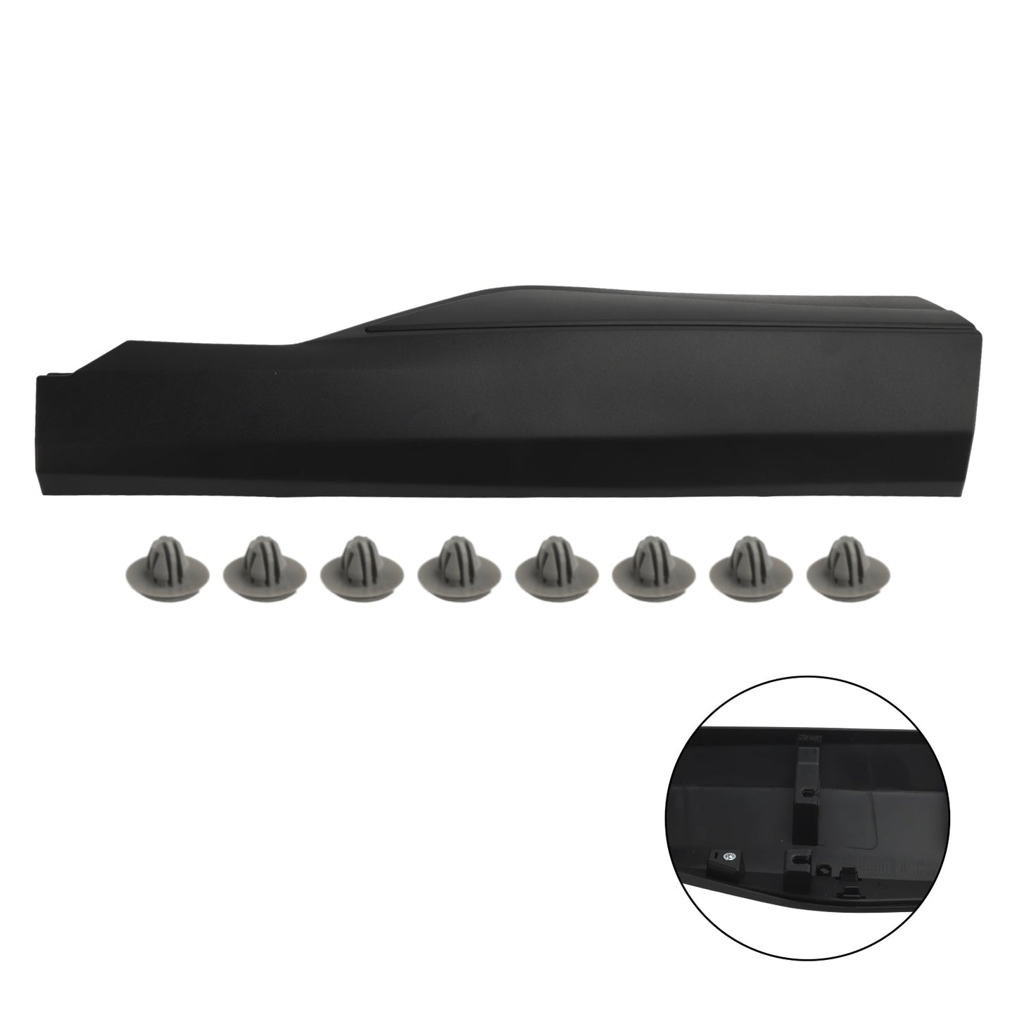 Moldura de puerta trasera derecha inferior del lado del pasajero (2021-2023) Nissan Rogue 82870-6RR0A