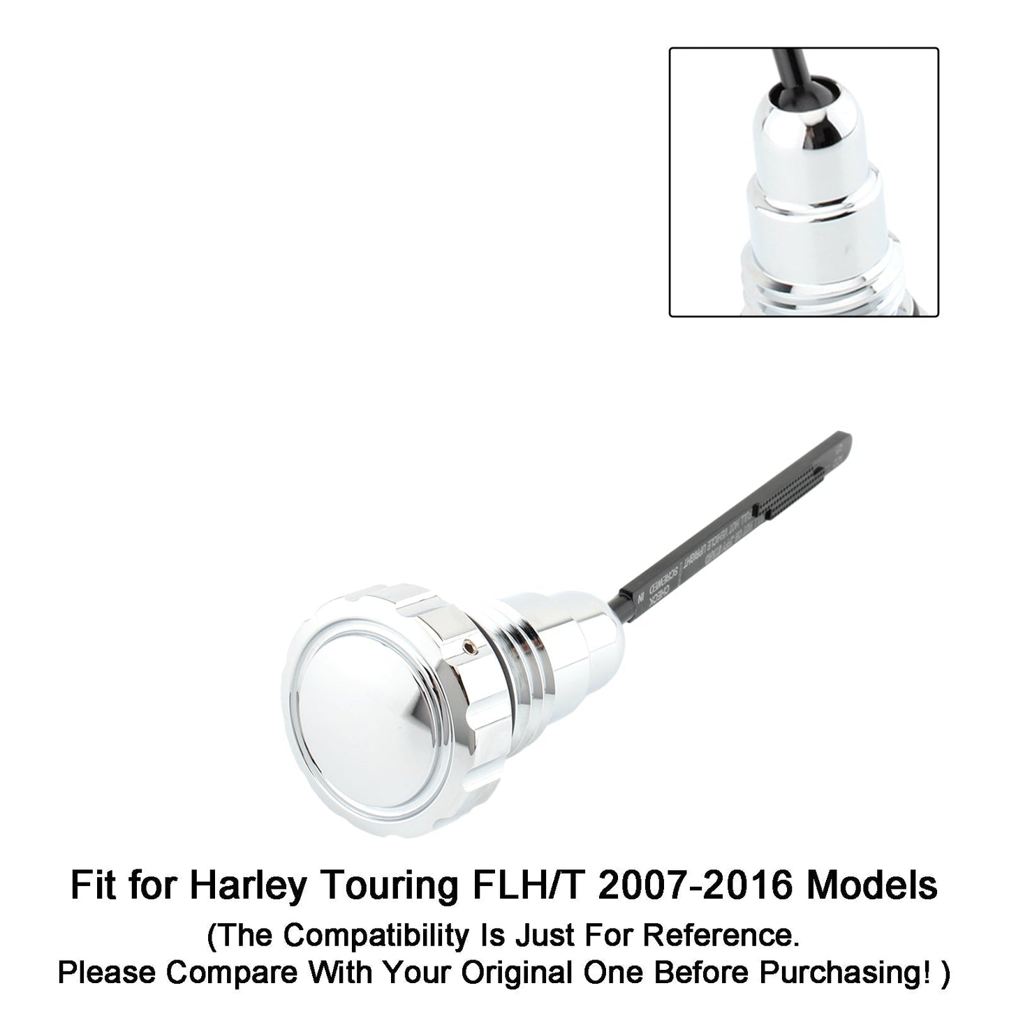 2007-2016 Harley Touring FLH/T Oil Dipstick Tank Cap Plug
