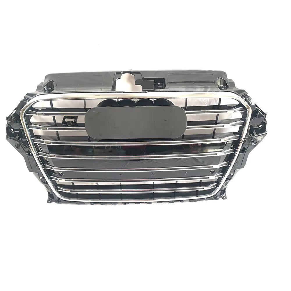 2013-2016 Audi A3 S3 8V To RS3/R3 Style High Quality ABS Honeycomb Front Bumper Grill